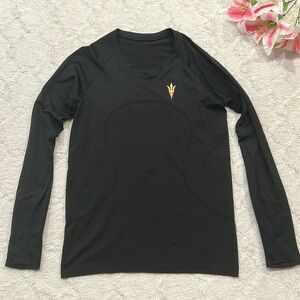 Lululemon Swiftly Black Long Sleeved Shirt - Arizona State Sun Devils